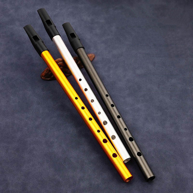 Penny Whistle D - 6-Holed Authentic Irish Flute, 1PC in