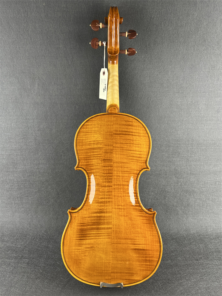 Musical Instrument Photo - Actual Photo Flamed European Maple Wood