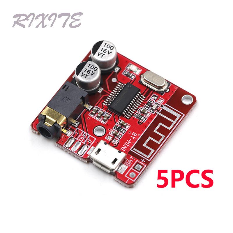 Musical Instrument Amplifier - 5PCS XY-BT-Mini Bluetooth 5.0 Audio Receiver