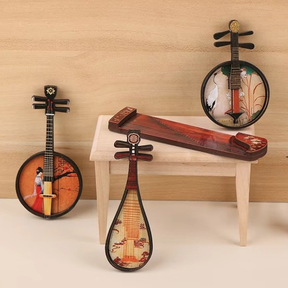4PCS/SET Chinese Style Musical - Musical Instrument Ancient 评论和价格