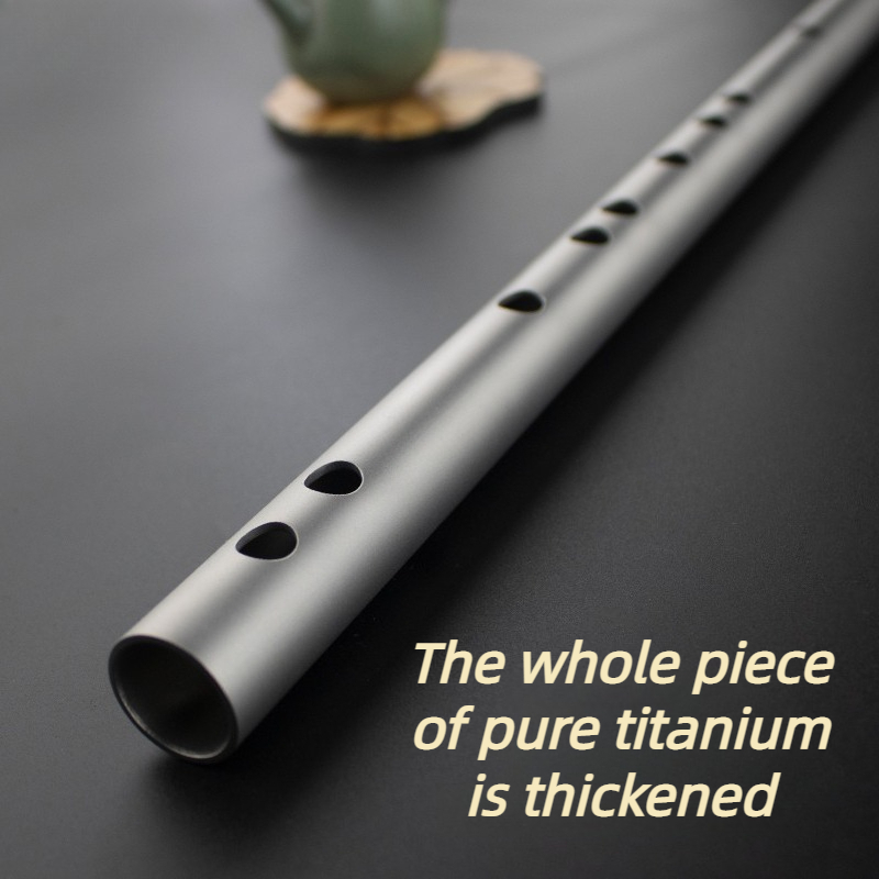 Titanium Alloy Flute Professio - Musical Instrument Fife 评论和价格