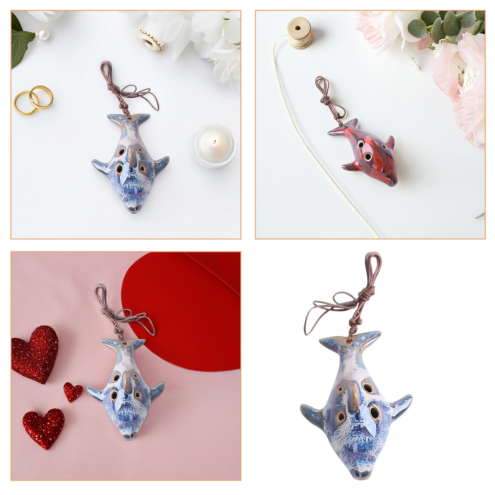 1Pcs 6 Holes Ceramic Alto C Oc - Musical Instrument I Play 评论和价格