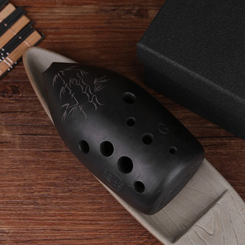 Professional Pottery Xun Black - Musical Instrument Ancient 评论和价格