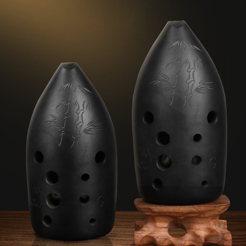 Professional Pottery Xun Black - Musical Instrument Ancient 评论和价格