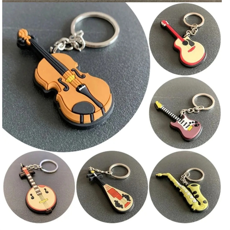 New Arrival Guitar Keychain Ma - Musical Instrument Photo 评论和价格