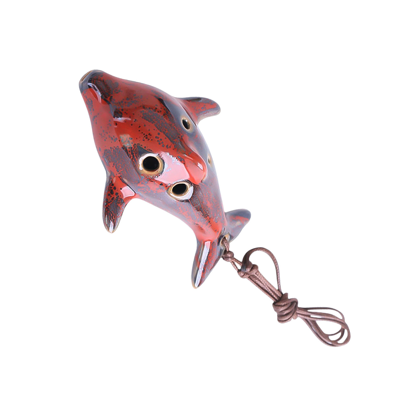 1Pcs 6 Hole Ceramic Ocarina Fl - Musical Instrument I Play 评论和价格