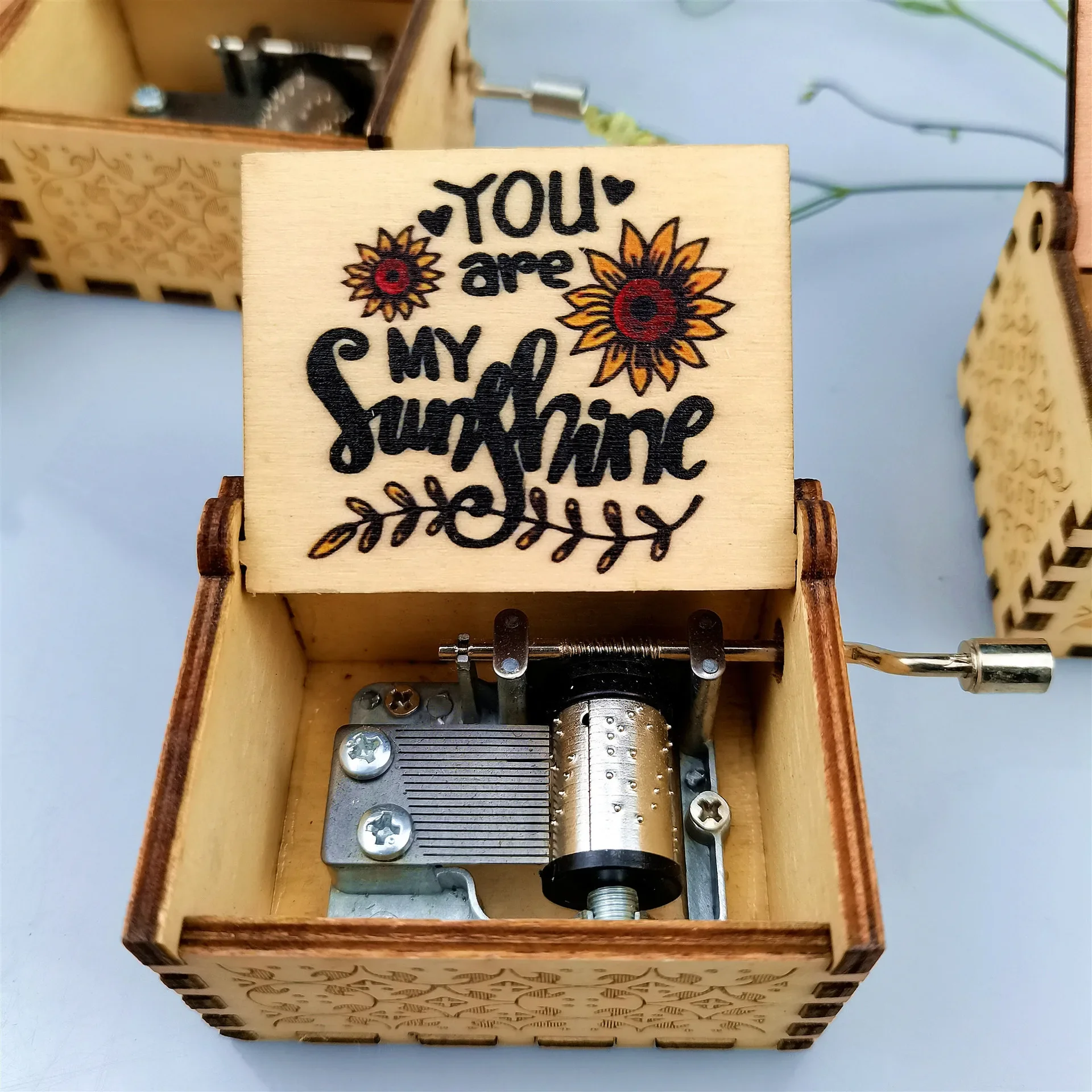You Are My Sunshine Music Box  - Musical Instrument Cajon 评论和价格