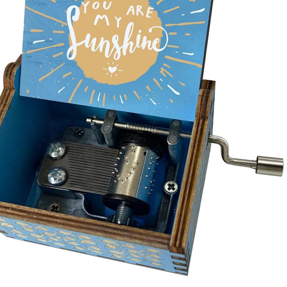 6.4* 5.2cm Mini Music Box Rota - Musical Instrument Cajon 评论和价格