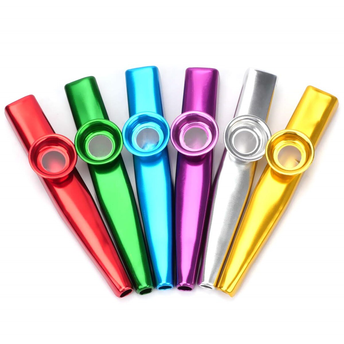 Kazoo Silver Aluminum Alloy wi - Musical Instrument Cajon 评论和价格