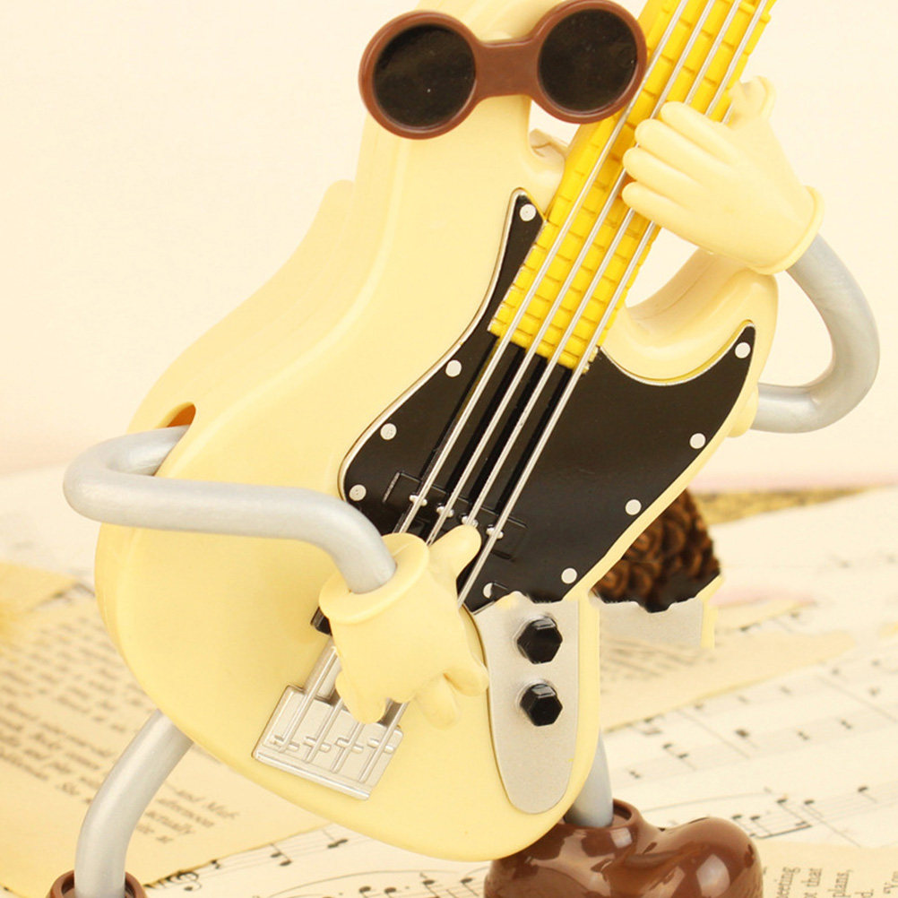 1 pc Bass Guitar Music Box Anc - Musical Instrument Ancient 评论和价格