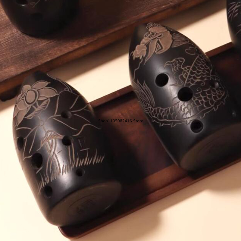 8/10 Holes Chinese Ancient Xun - Musical Instrument Ancient 评论和价格