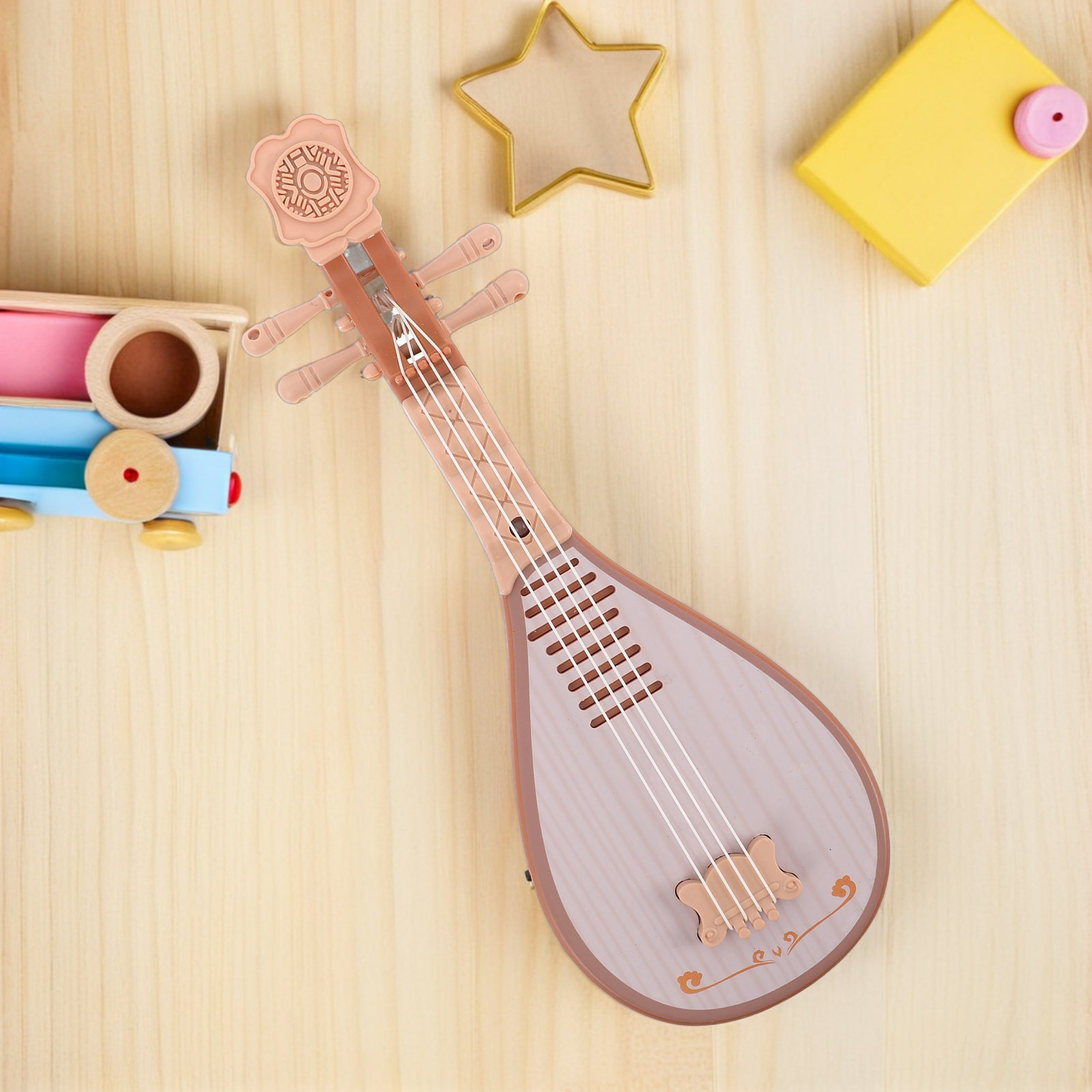 Chinese Kids Playable Pipa Tra - Musical Instrument Photo 评论和价格