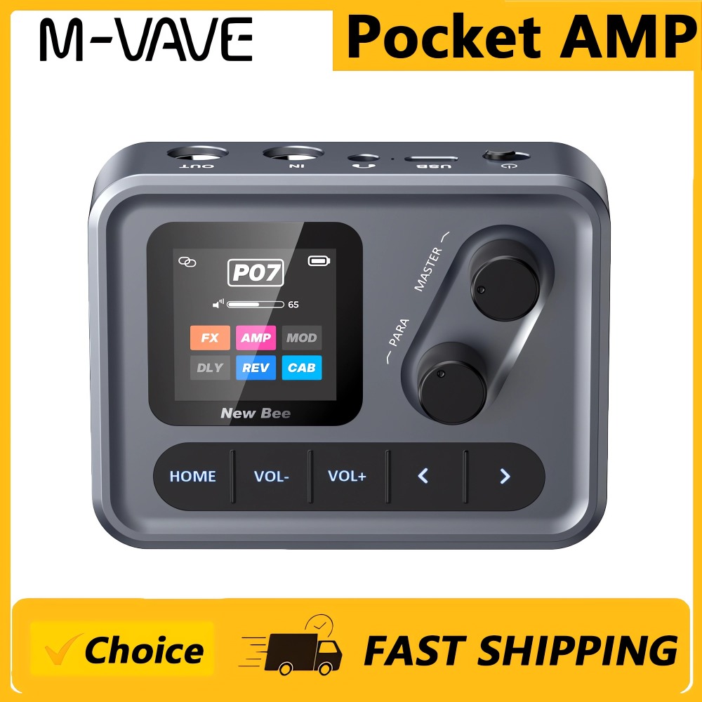 M-VAVE Pocket AMP Multi Effect - Musical Instrument Amplifier 评论和价格