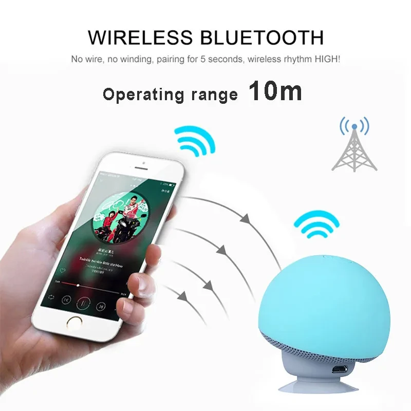 Mini Mushroom Bluetooth Speake - Musical Instrument Cajon 评论和价格
