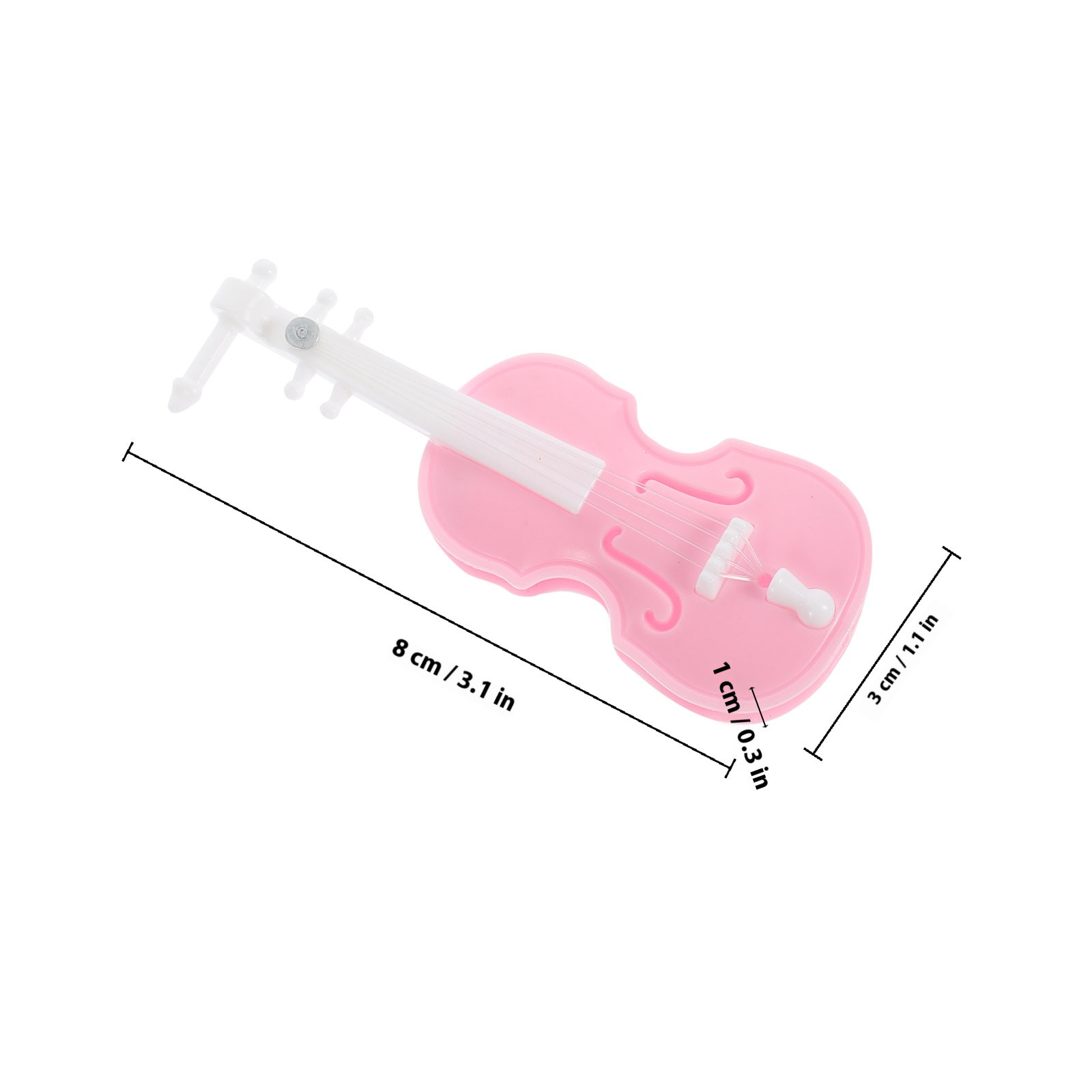 6Pcs Mini Violin Decoration Vi - Musical Instrument Photo 评论和价格
