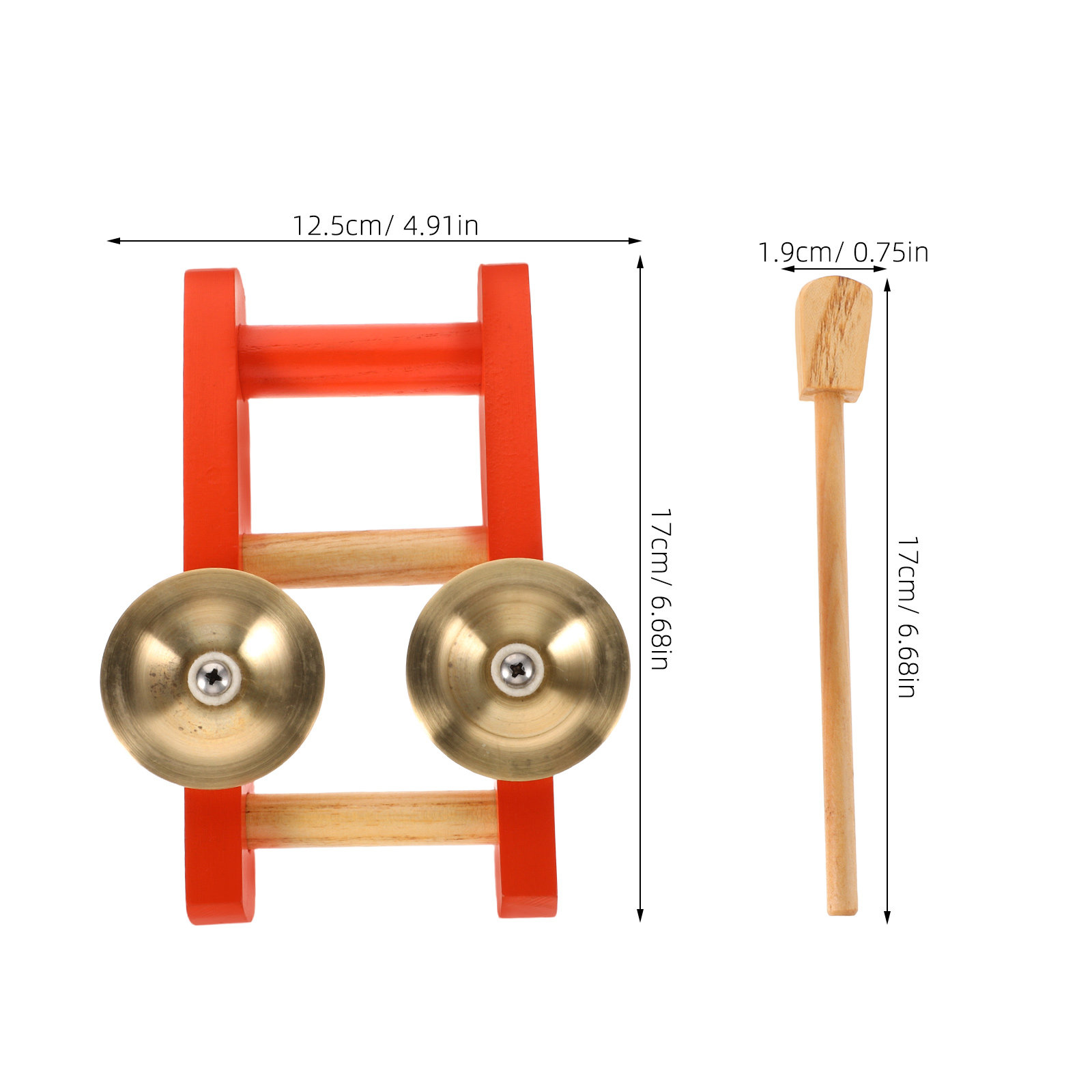 Mini Small Hand Brass Cymbal C - Musical Instrument I Play 评论和价格