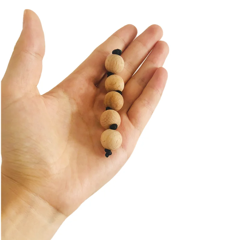 Montessori Wood Bell Rattle In - Musical Instrument Rattle 评论和价格