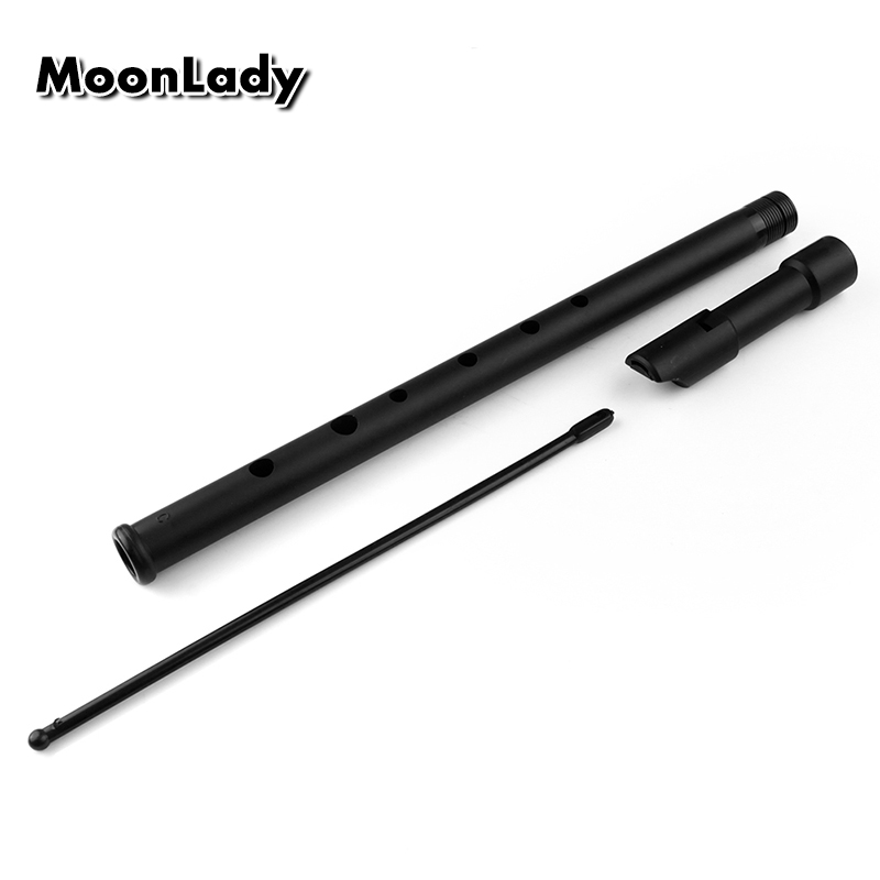 Black ABS Plastic Flute C/D Ke - Musical Instrument Irish 评论和价格