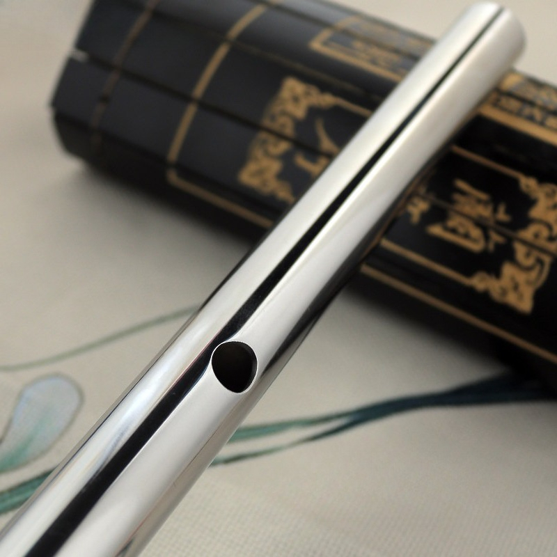 Stainless Steel Flute Professi - Musical Instrument Fife 评论和价格