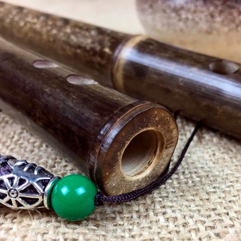 Purple Bamboo Flute Profession - Musical Instrument Fife 评论和价格