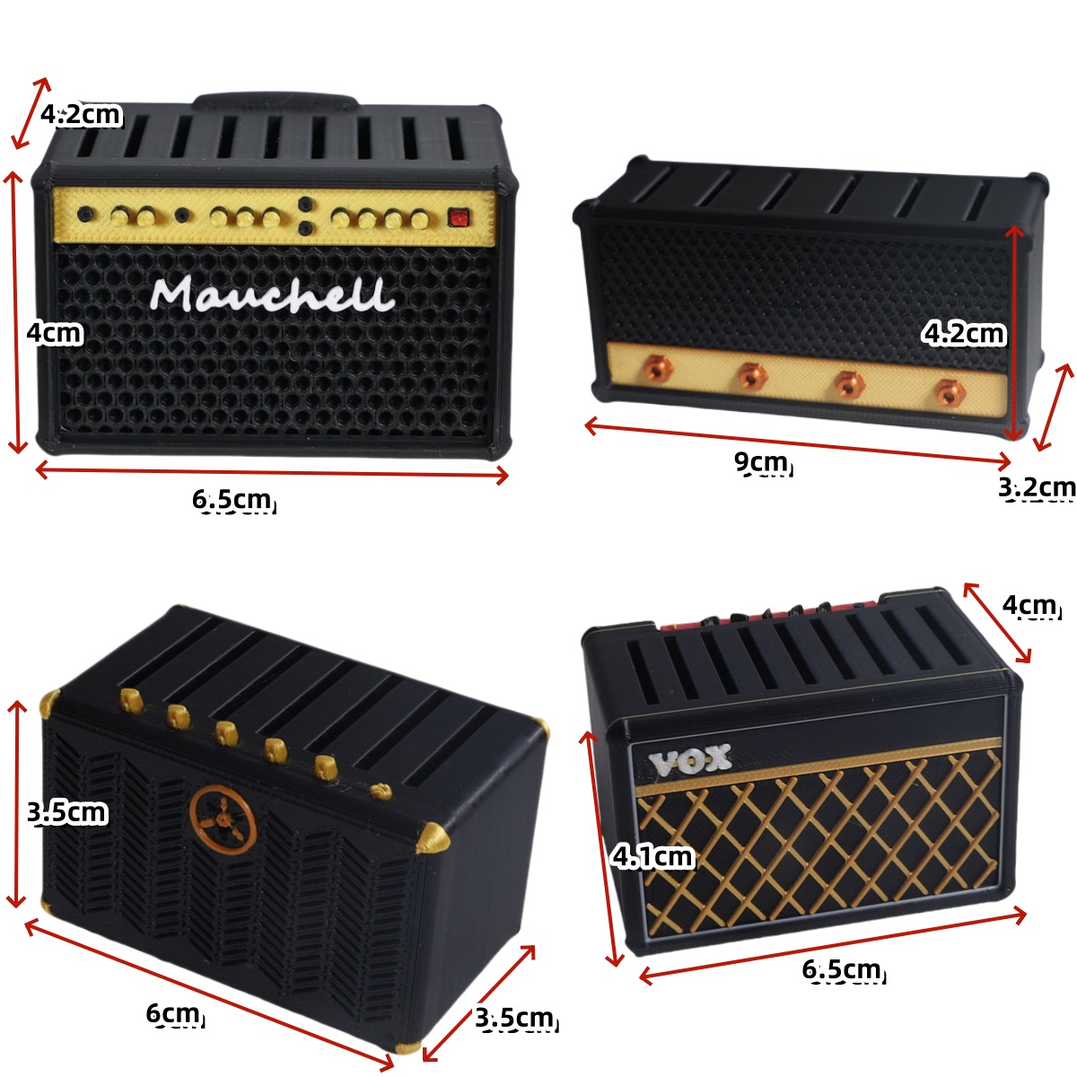 Guitar Pick Holder, 3D Printed - Musical Instrument Cajon 评论和价格