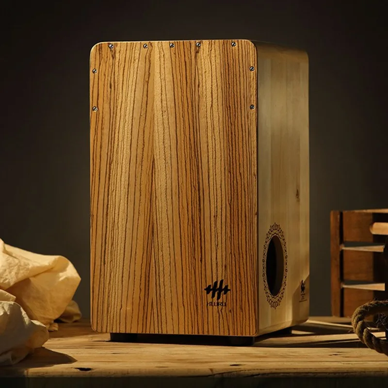 Solid Wood Cajon Box Drum Prof - Musical Instrument Cajon 评论和价格
