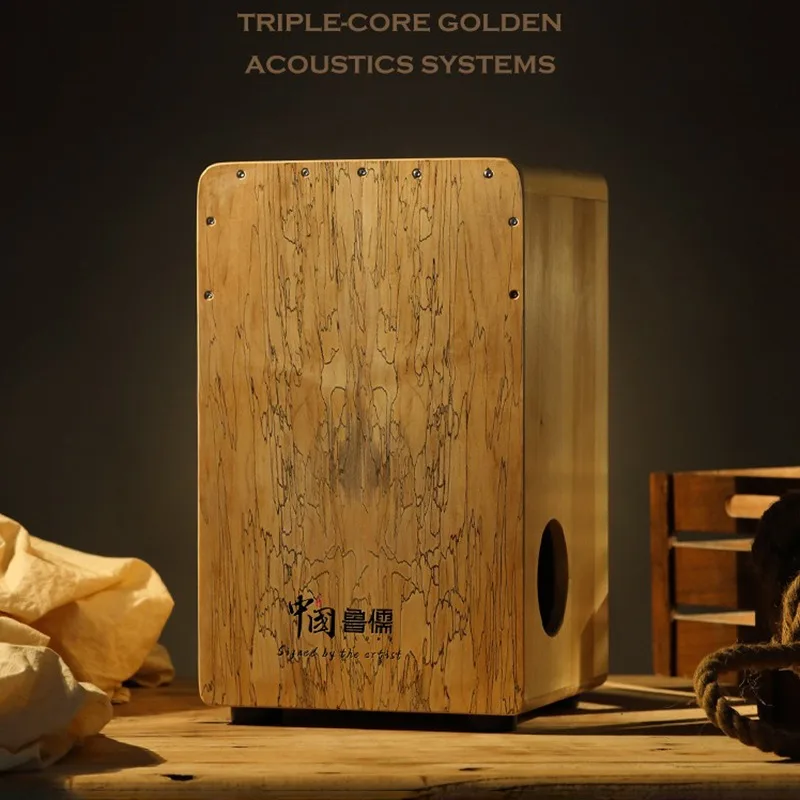 Solid Wood Cajon Box Drum Prof - Musical Instrument Cajon 评论和价格