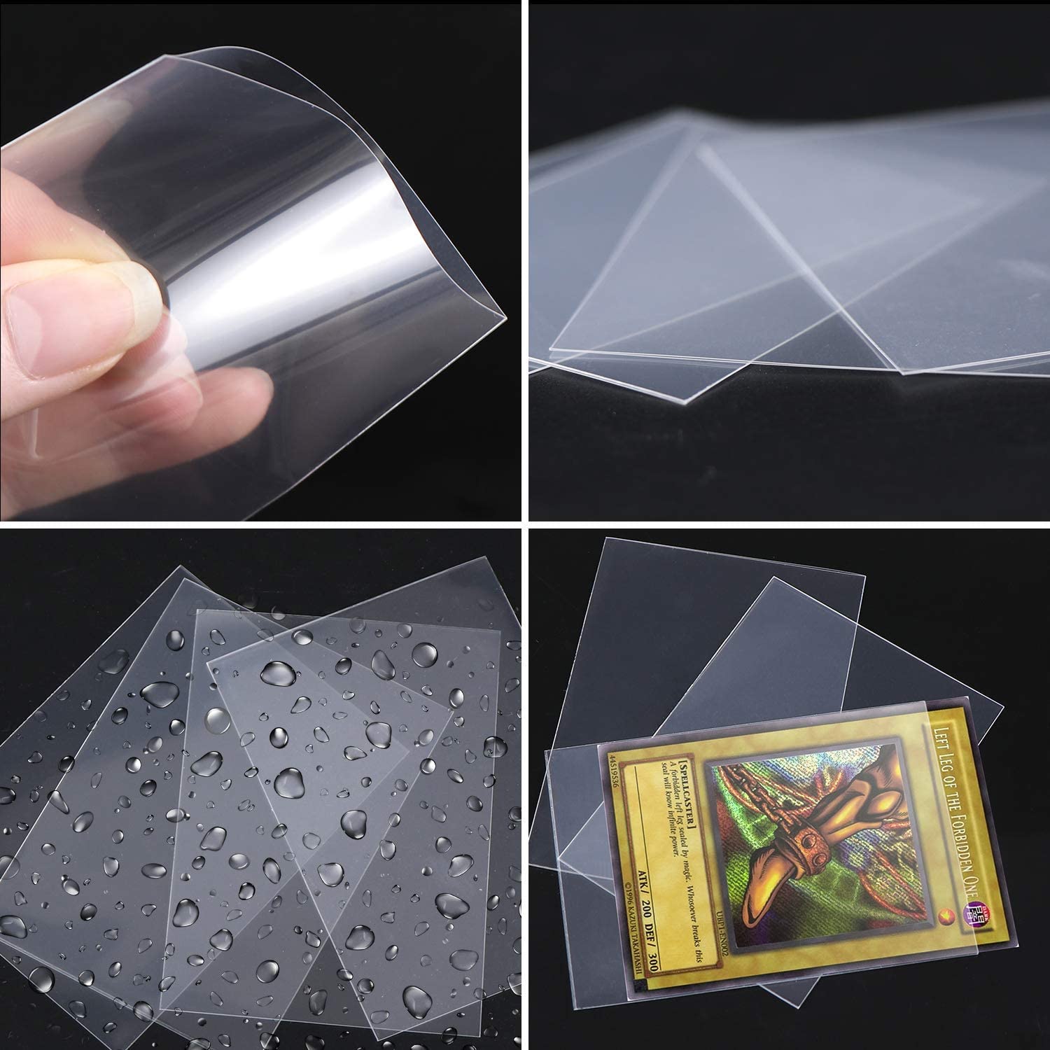 100pcs Transparent Card Sleeve - Musical Instrument Cajon 评论和价格
