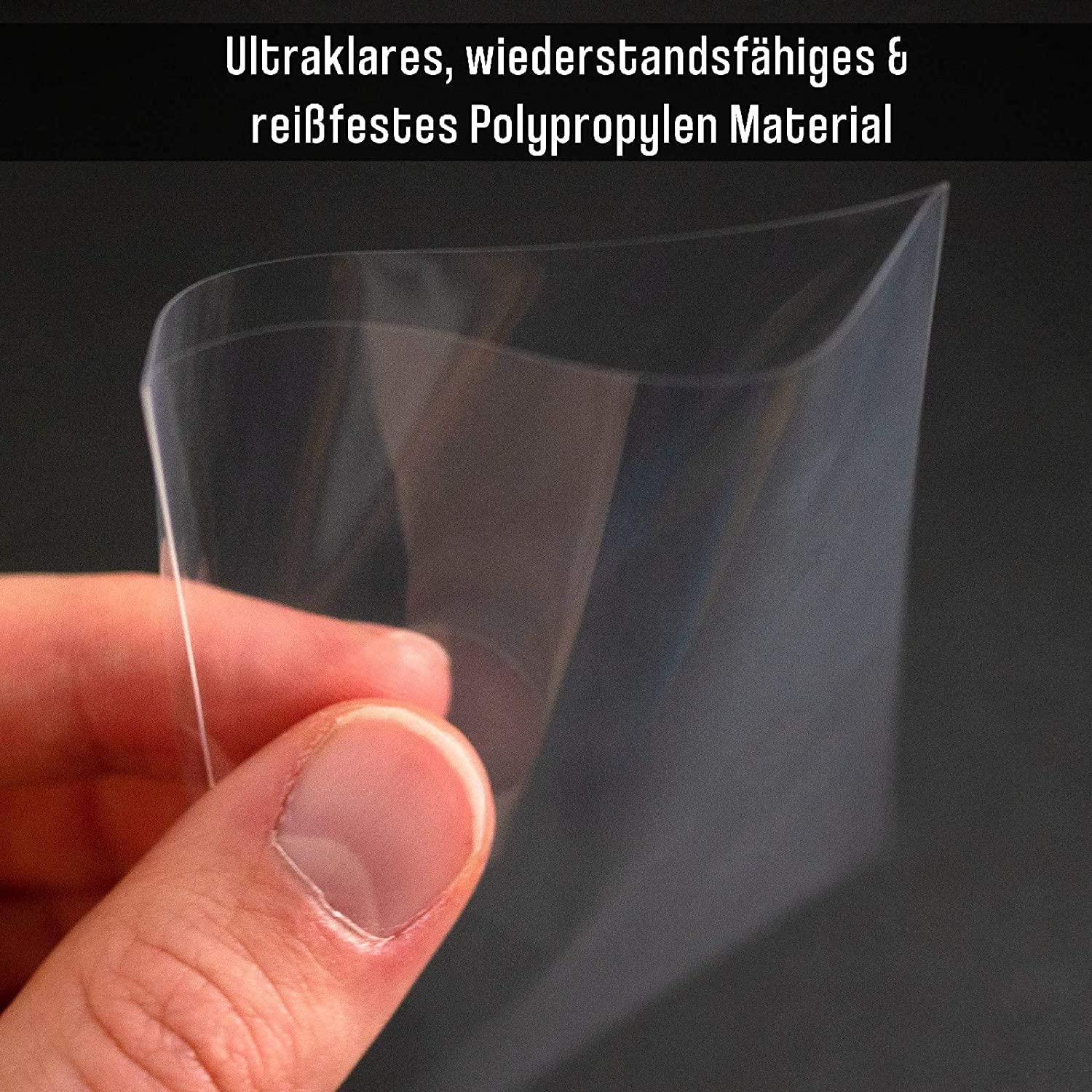 100pcs Transparent Card Sleeve - Musical Instrument Cajon 评论和价格