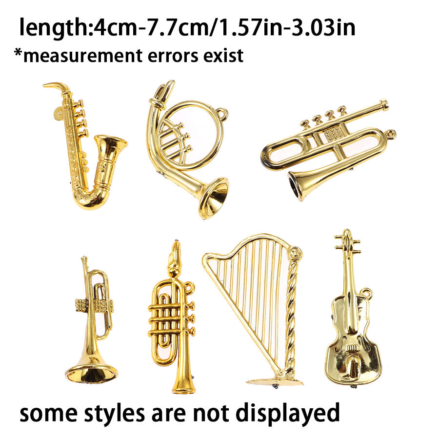 12pcs Miniature Musical Instru - Musical Instrument Photo 评论和价格