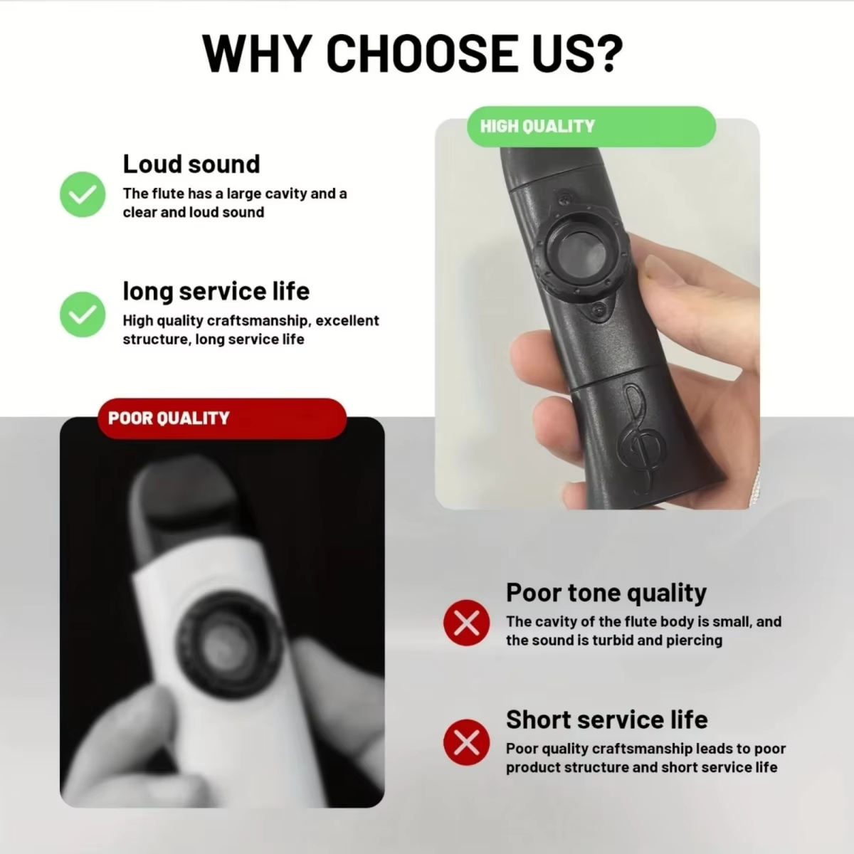 Miwayer Compact Lightweight Ka - Musical Instrument Kazoo 评论和价格